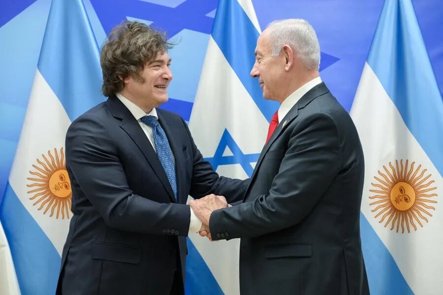 Benjamín Netanyahu califica a Javier Milei de “verdadero amigo de Israel” tras reunirse en Jerusalén