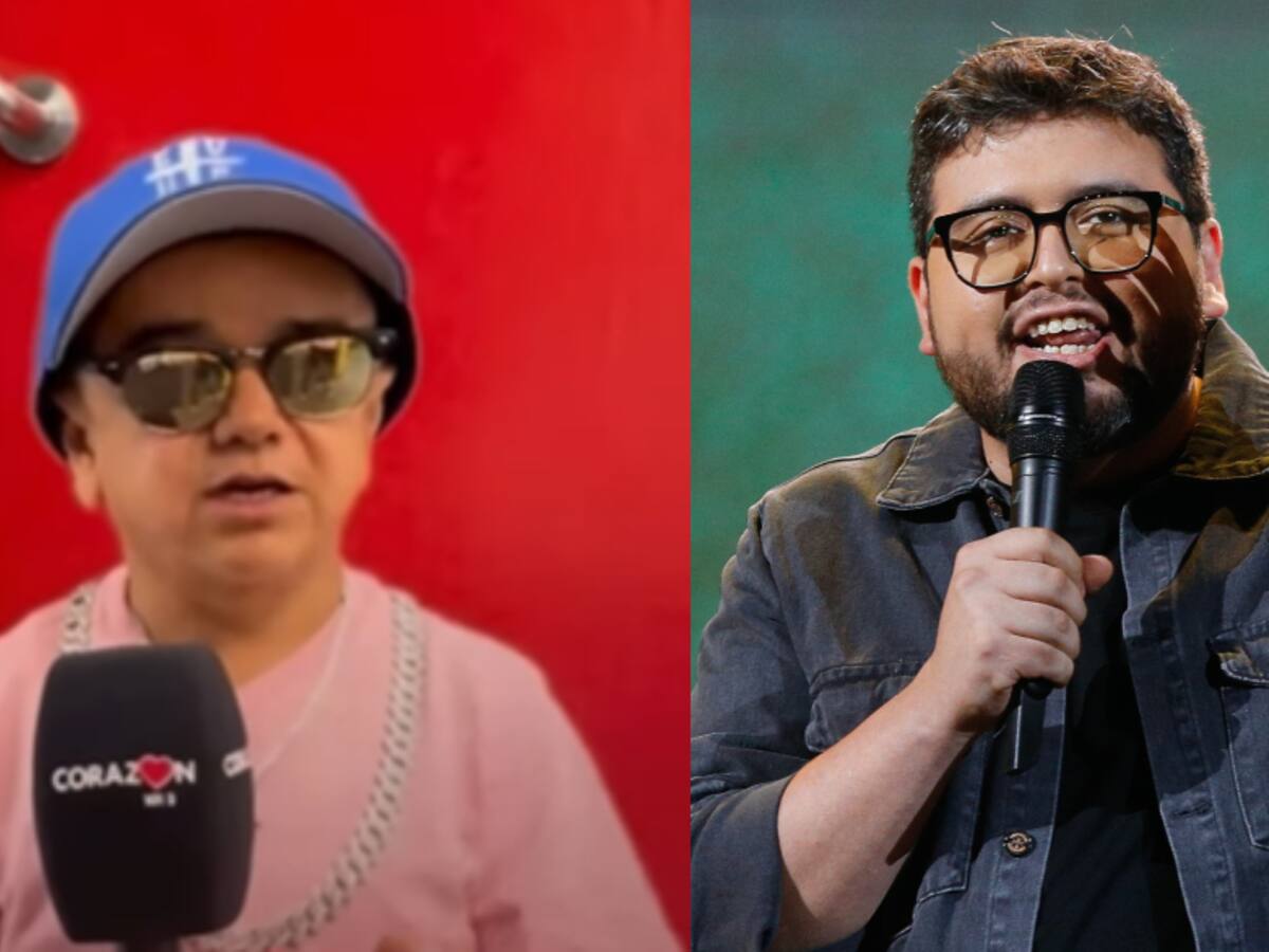 La reacción de Miguelito ante las bromas de Luis Slimming: “No es la primera vez que me saca al baile”