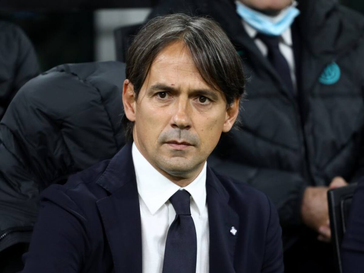 Simone Inzaghi, entrenador del Inter de Milán, dio positivo de covid-19