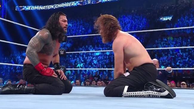 Elimination Chamber 2023: Roman Reigns derrotó a Sami Zayn tras una dura lucha