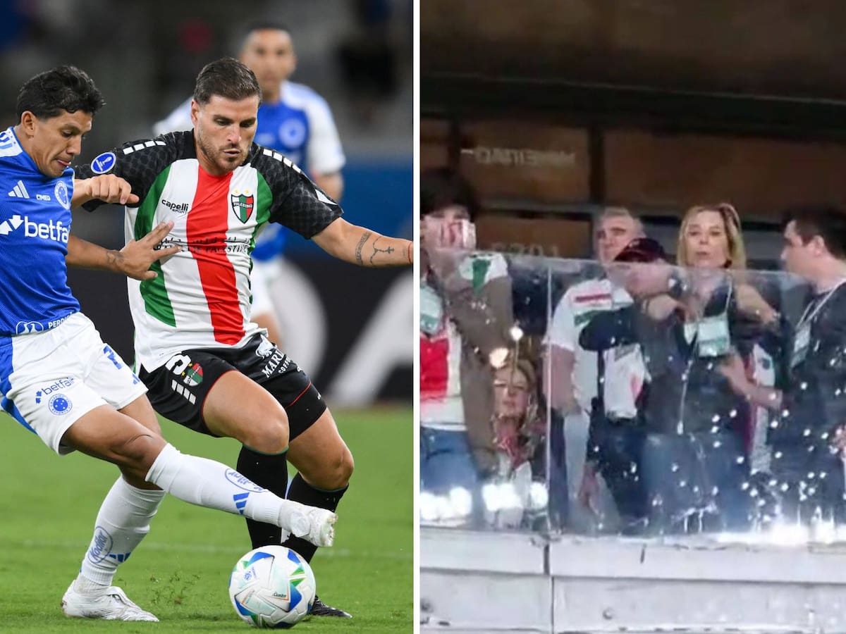 Conmebol abre expediente contra Palestino y le impone millonaria multa por gestos racistas en duelo ante Cruzeiro