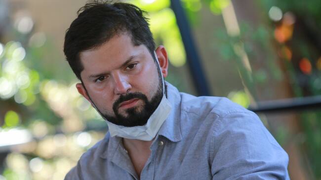 23 de Noviembre de 2021 / LA PINTANAGabriel Boric, candidato presidencial de Apruebo Dignidad, se reúne con familiares de víctimas de la delincuencia de la comuna de La Pintana
FOTO: DIEGO MARTIN /AGENCIAUNO