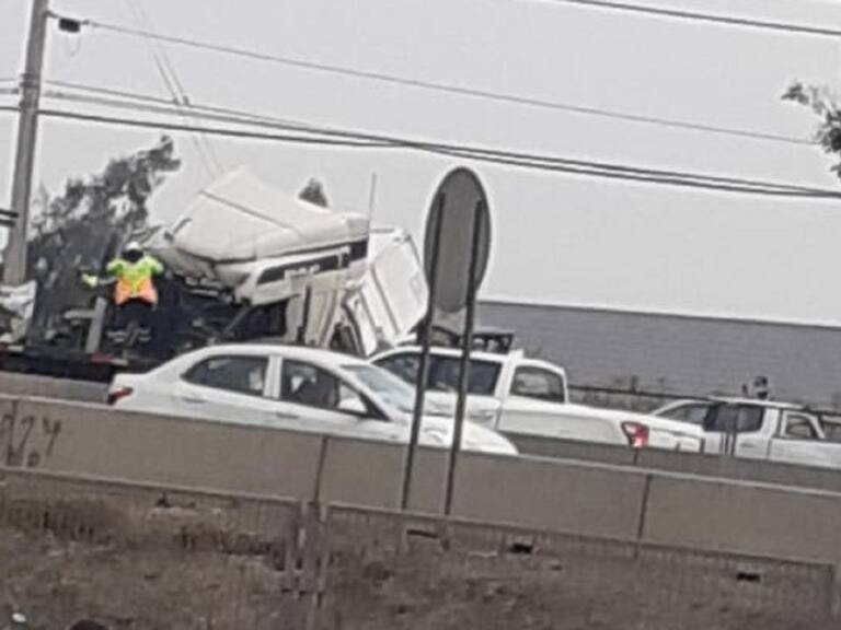 Accidente múltiple en San Bernardo