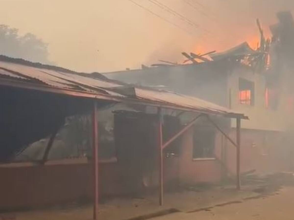 Suspenden clases para este lunes 24 de marzo en comunas de la región del Biobío y La Araucanía por incendios forestales en la zona