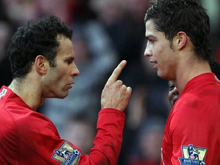 Ryan Giggs reveló duro encontrón que tuvo con Cristiano Ronaldo en el Manchester United