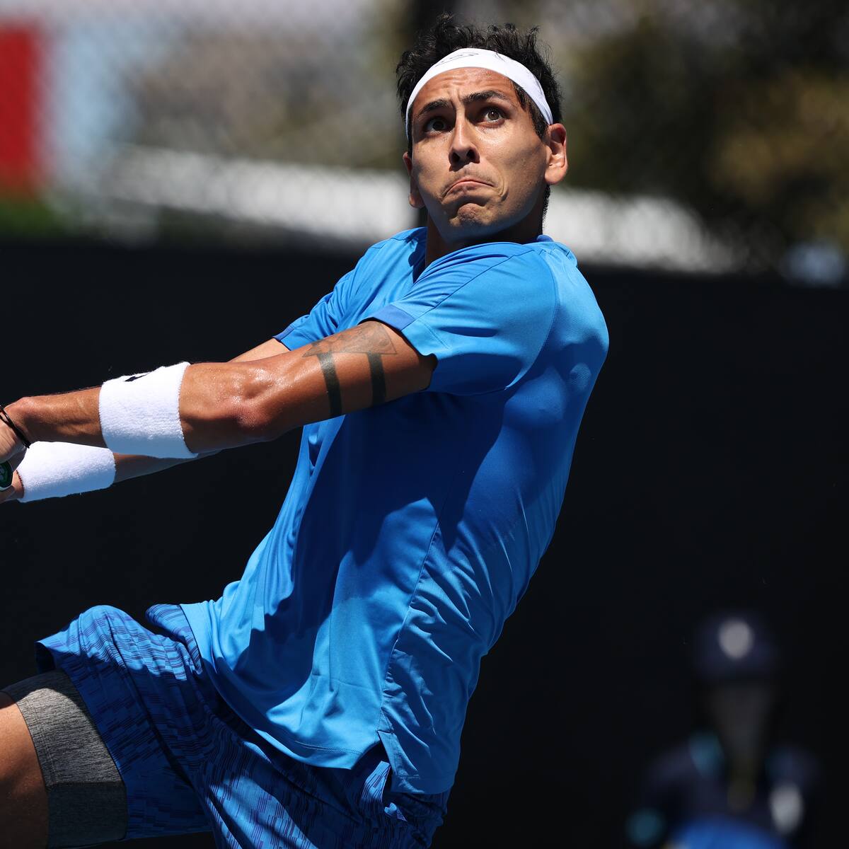 Alejandro Tabilo quedó eliminado rápidamente en el dobles del Masters 1000 de Miami