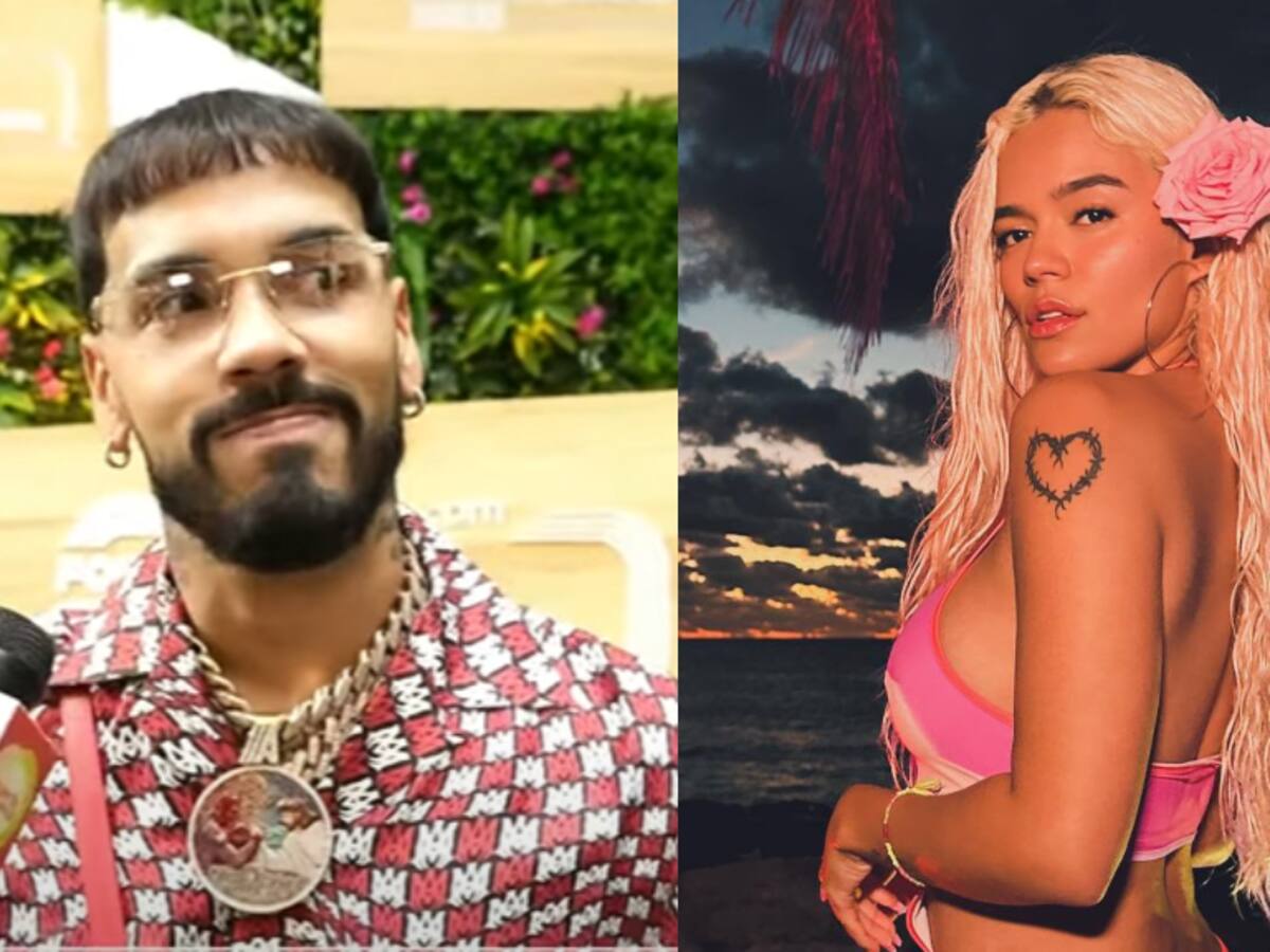 La comentada reacción de Anuel AA luego de que una periodista le preguntara por Karol G