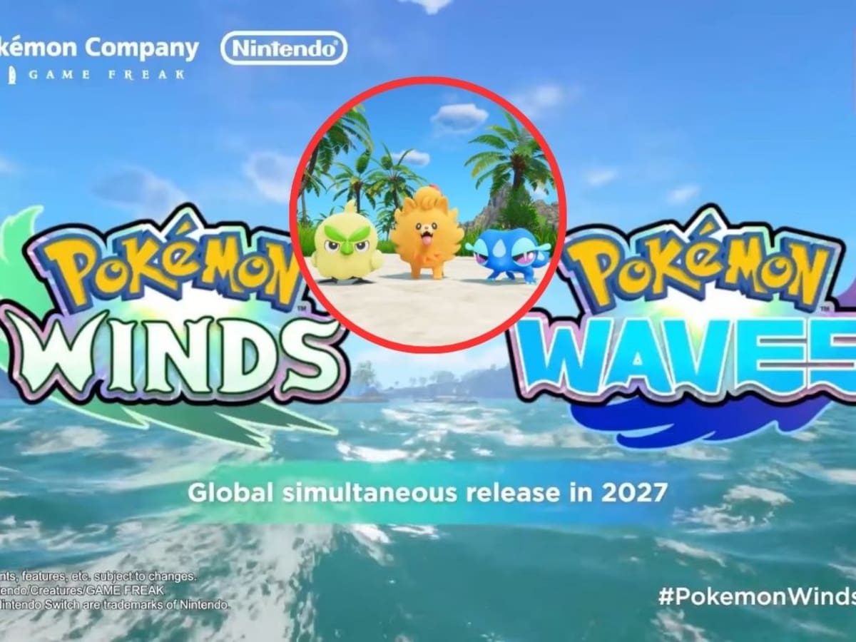 “Son muy tiernos”: “Pokémon Winds & Waves” presentó los nuevos rostros de su próxima generación