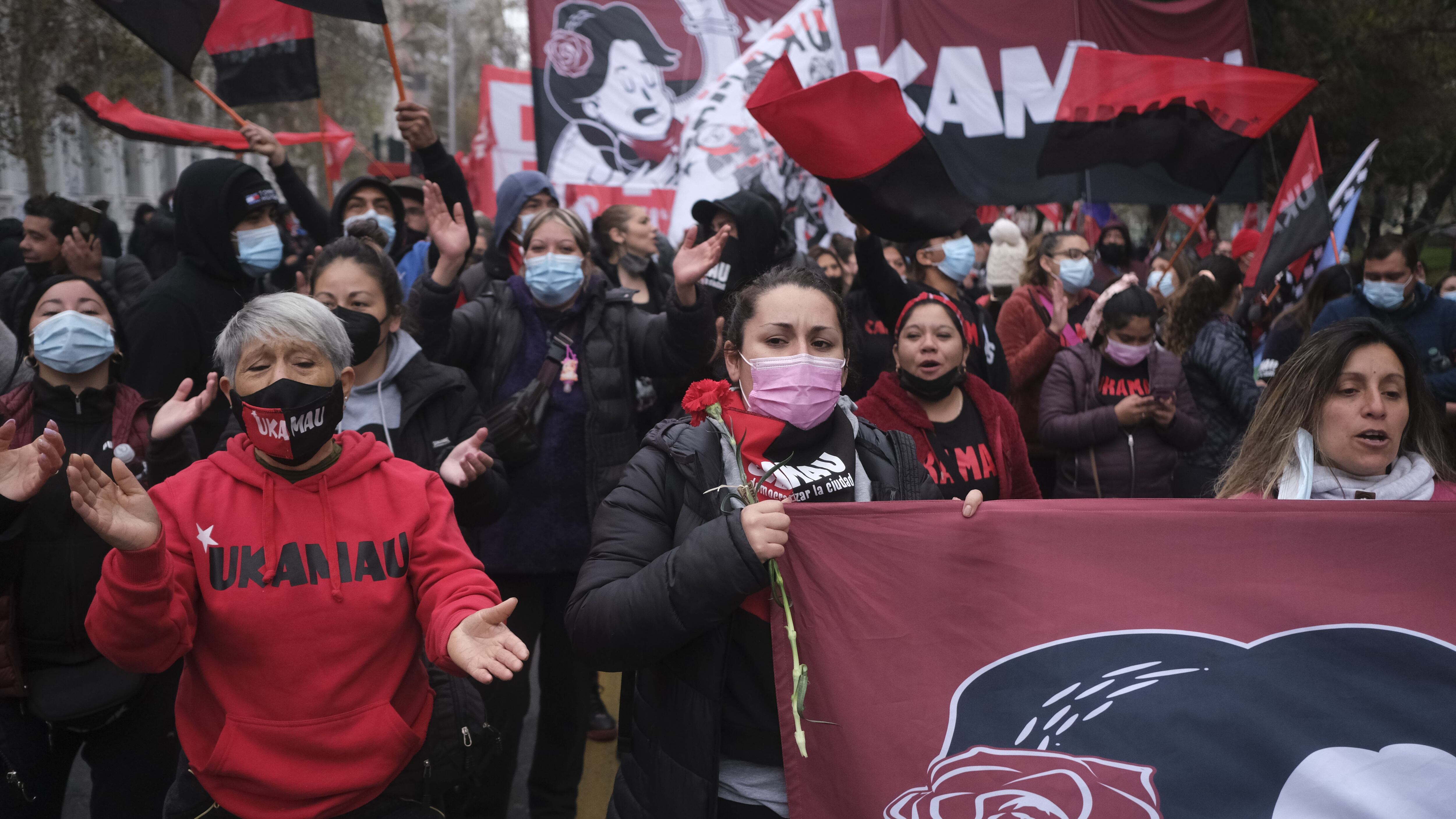 Marcha al cementerio general por 11 de septiembre