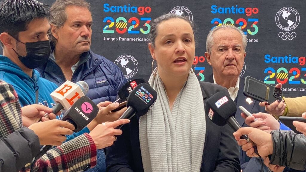 Gianna Cunazza, CEO de Santiago 2023: "Las obras van a salir adelante en los momentos necesarios"