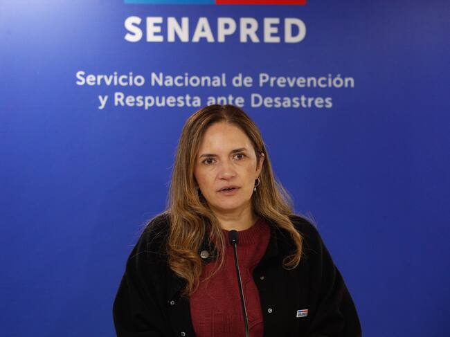 Agencia UNO | La directora nacional del Senapred, Alicia Cebrián.