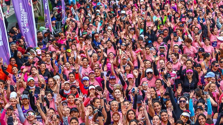 Exclusivo para mujeres: agotan cupos para la disputa del Medio Maratón de Santiago 2026