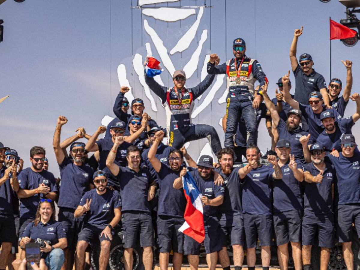 ¡Vicecampeón! Chaleco López finaliza segundo en el Dakar 2025 y sube la bandera de Chile al podio