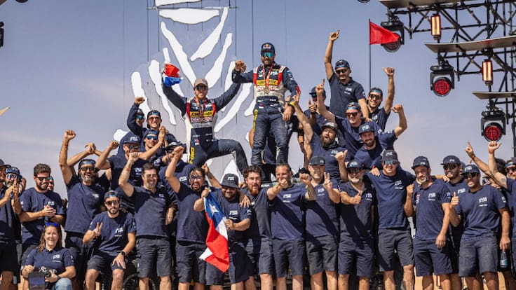 ¡Vicecampeón! Chaleco López finaliza segundo en el Dakar 2025 y sube la bandera de Chile al podio