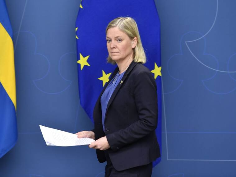 La renunciada primera ministra sueca Magdalena Andersson