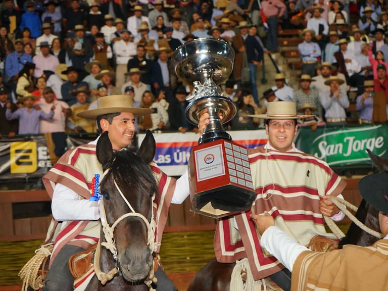 Con 43 puntos buenos y sobre Laurencio y Ramoncito: estos son los nuevos campeones del rodeo chileno