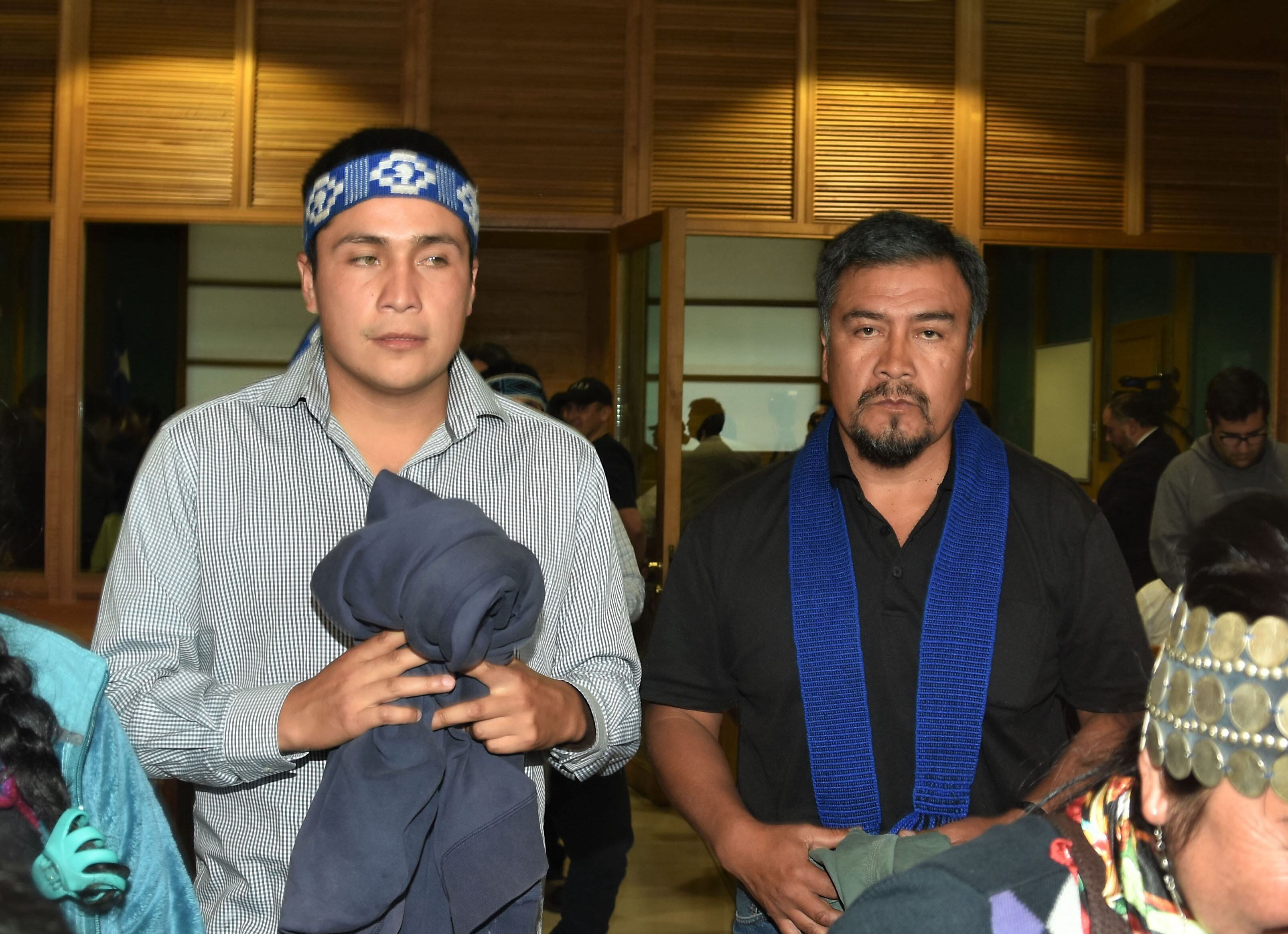 Ernesto y Héctor Llaitul