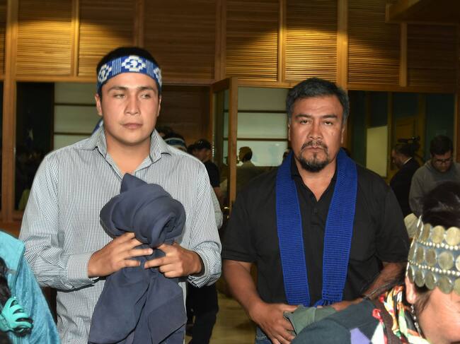 Ernesto y Héctor Llaitul