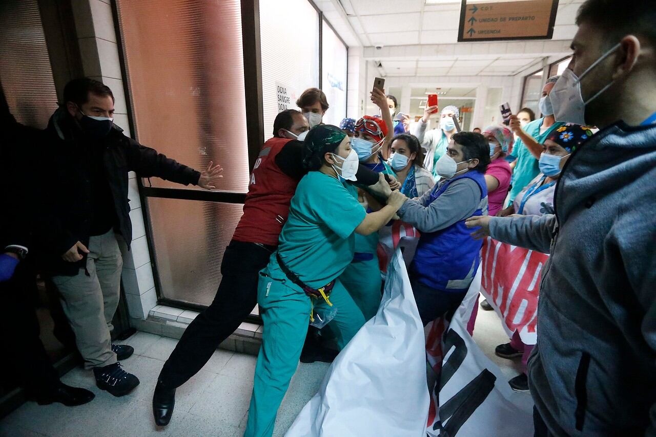 Protestas en Hospital San José