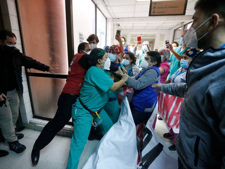 Protestas en Hospital San José