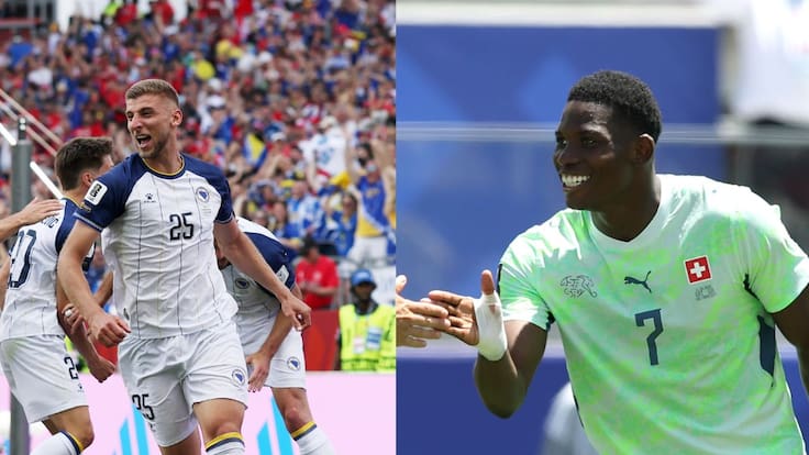 Suiza y Bosnia protagonizan el segundo partido de esta jornada en el Mundial 2026: duelo clave por el Grupo B