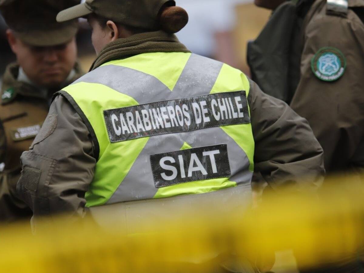 Accidente de tránsito deja una persona fallecida y dos lesionados en Recoleta
