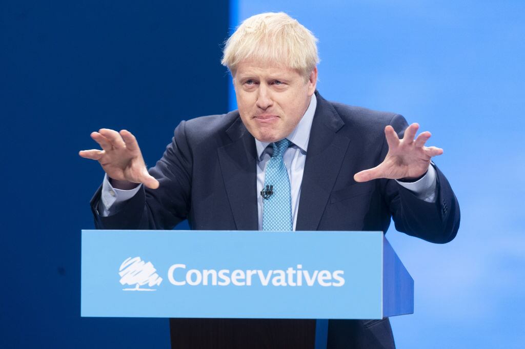 El primer ministro británico Boris Johnson