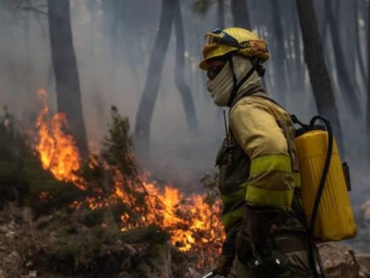 Incendios forestales azotan España y dejan en alerta de fuego a toda la Península Ibérica