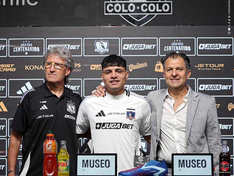 Claudio Aquino, la única incorporación que tienen los albos hasta el momento. Foto: @colocolooficial