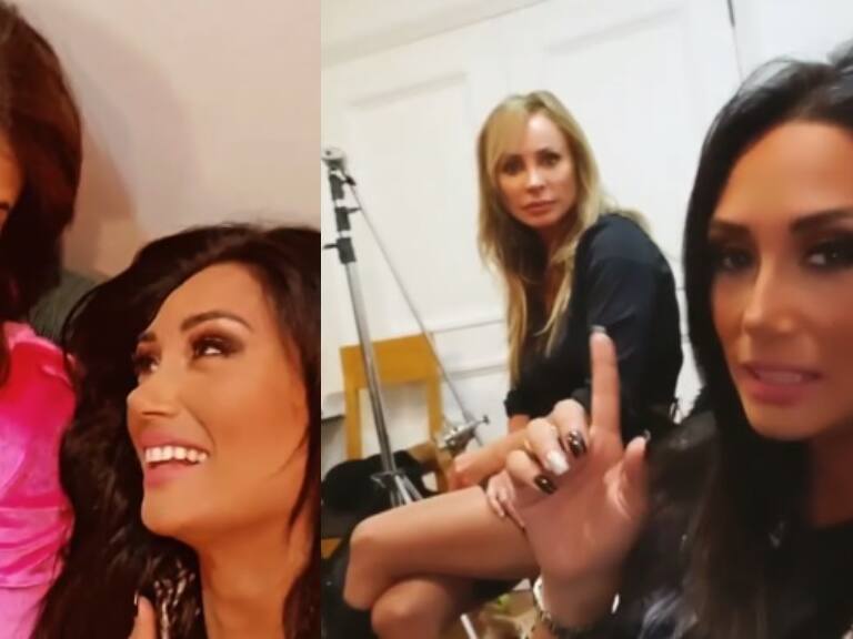 Pamela Díaz fue retada en el set de «La Divina Comida» por hacer un live: «Son más cuáticos»