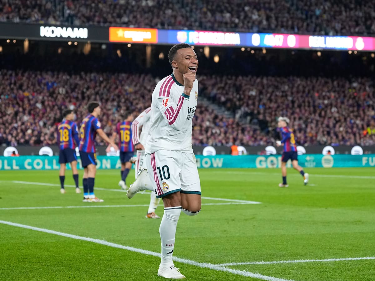 Mbappé pone fin al tranco invicto del Barcelona en La Liga de España