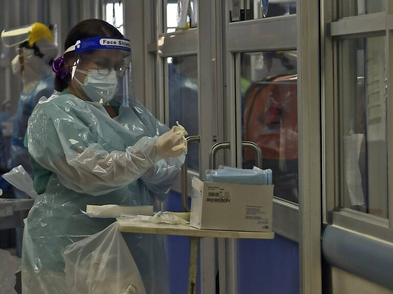 Ocupación de camas críticas en la rm