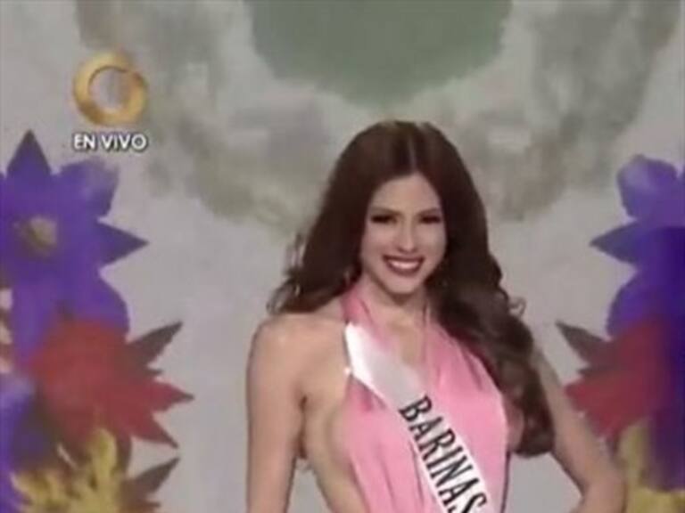 Participante de Miss Earth Venezuela sufre bochorno en plena pasarela