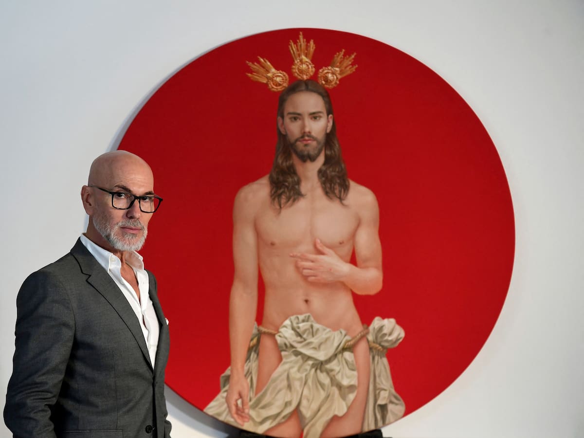 “Un Cristo afeminado”: polémica por obra para Semana Santa en Sevilla que algunos piden retirar