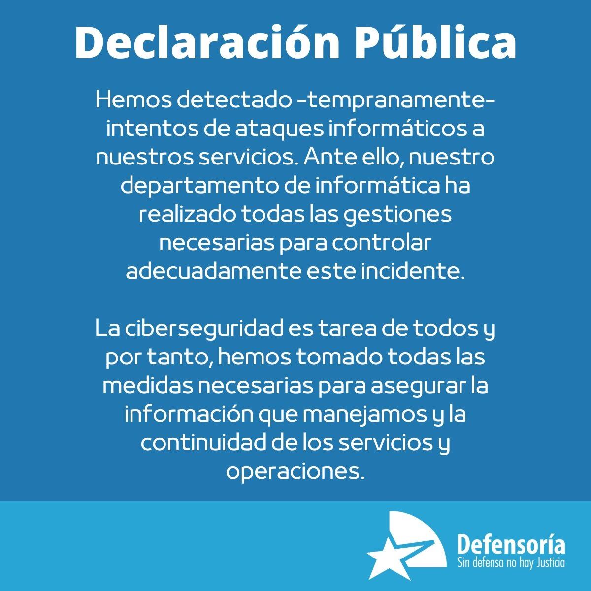 Crédito: Defensoría Penal Pública.