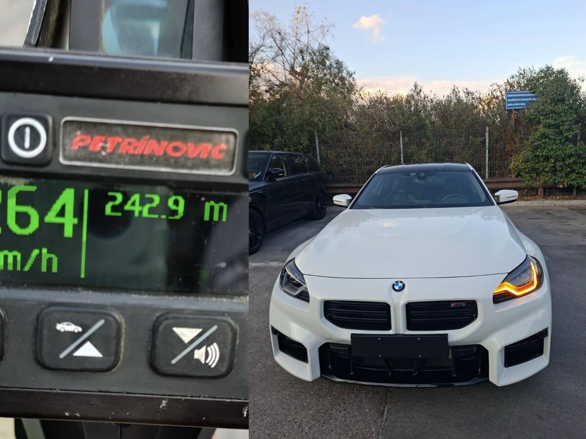 Detienen a conductor que circulaba a 264 km/h en Vitacura: será formalizado este lunes