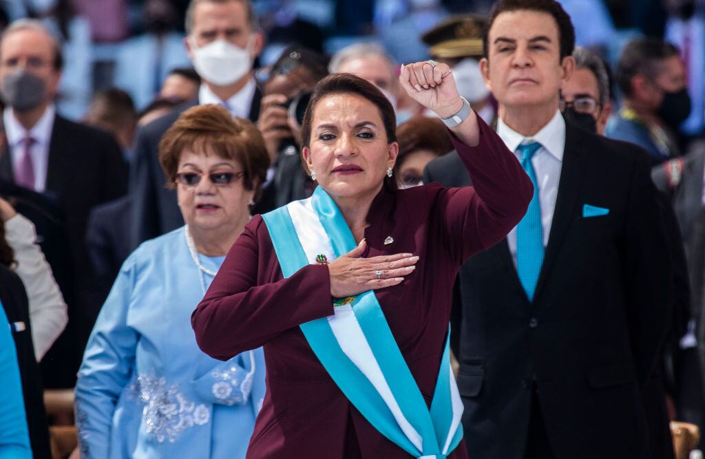 La mandataria hondureña Xiomara Castro inicia su período presidencial
