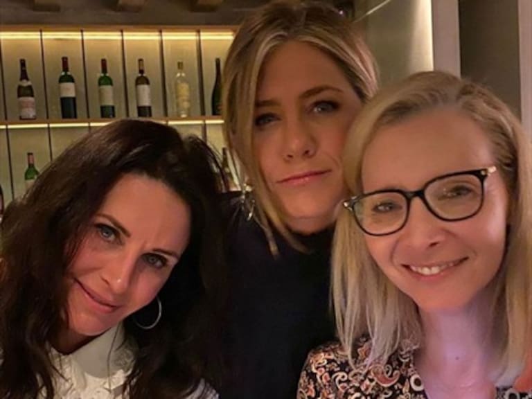 Pura amistad: así fue la reunión de las mujeres de «Friends»