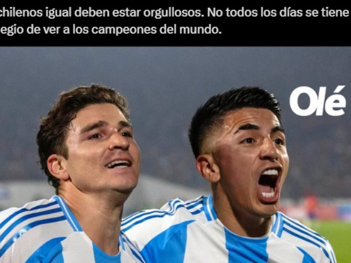 Prensa argentina sigue sin superar los traumas del 2015, 2016 y se burla de La Roja por la victoria en Eliminatorias