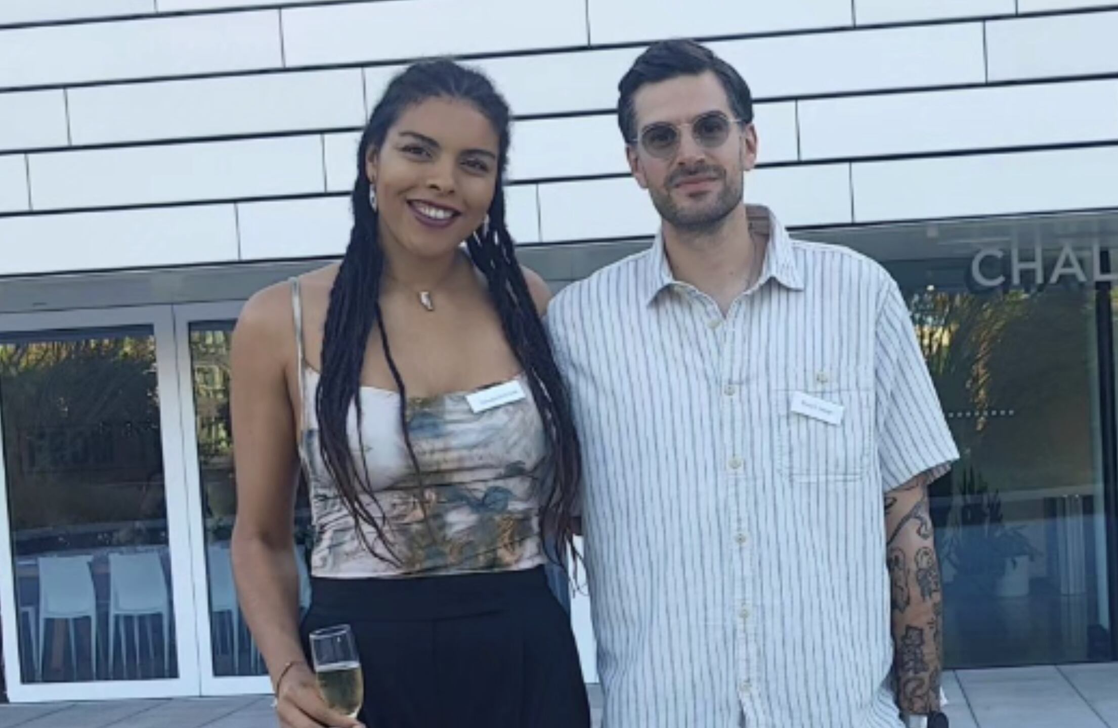 Ziomara Morrison junto a su pololo Vince | Captura Instagram @ziomaramorrison