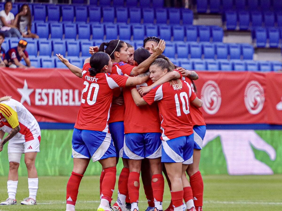 Con un golazo de mitad de cancha: La Roja Femenina vence a Cataluña en su segundo amistoso por España