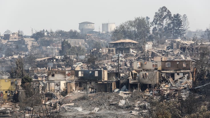 Cinco cuerpos en El Olivar por incendios forestales en Viña del Mar - Richard Jiménez - ADN Te Acompaña - 3 de febrero de 2024