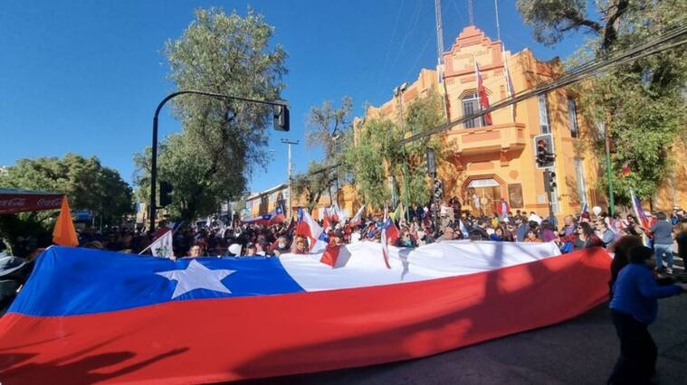 Paro en Calama
