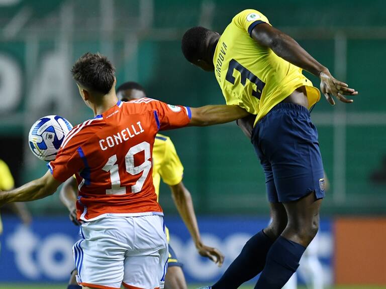 Con un gol claro no cobrado, la Roja se estrenó con un empate ante Ecuador en el Sudamericano sub 20 de Colombia