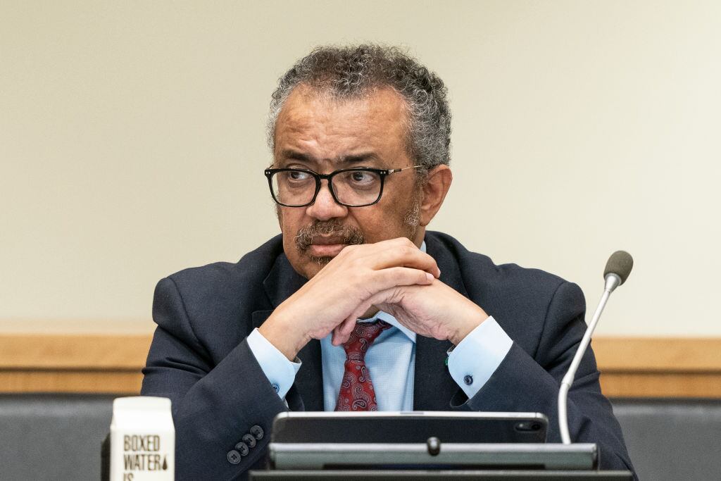 Director ejecutivo de la OMS Tedros Adhanom Ghebreyesus