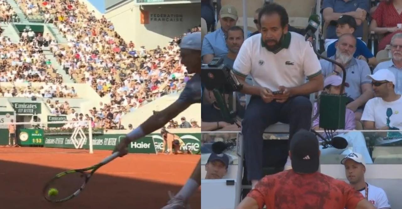 Gran polémica en Roland Garros: Cerúndolo pierde un punto ante Rune por un insólito error del árbitro