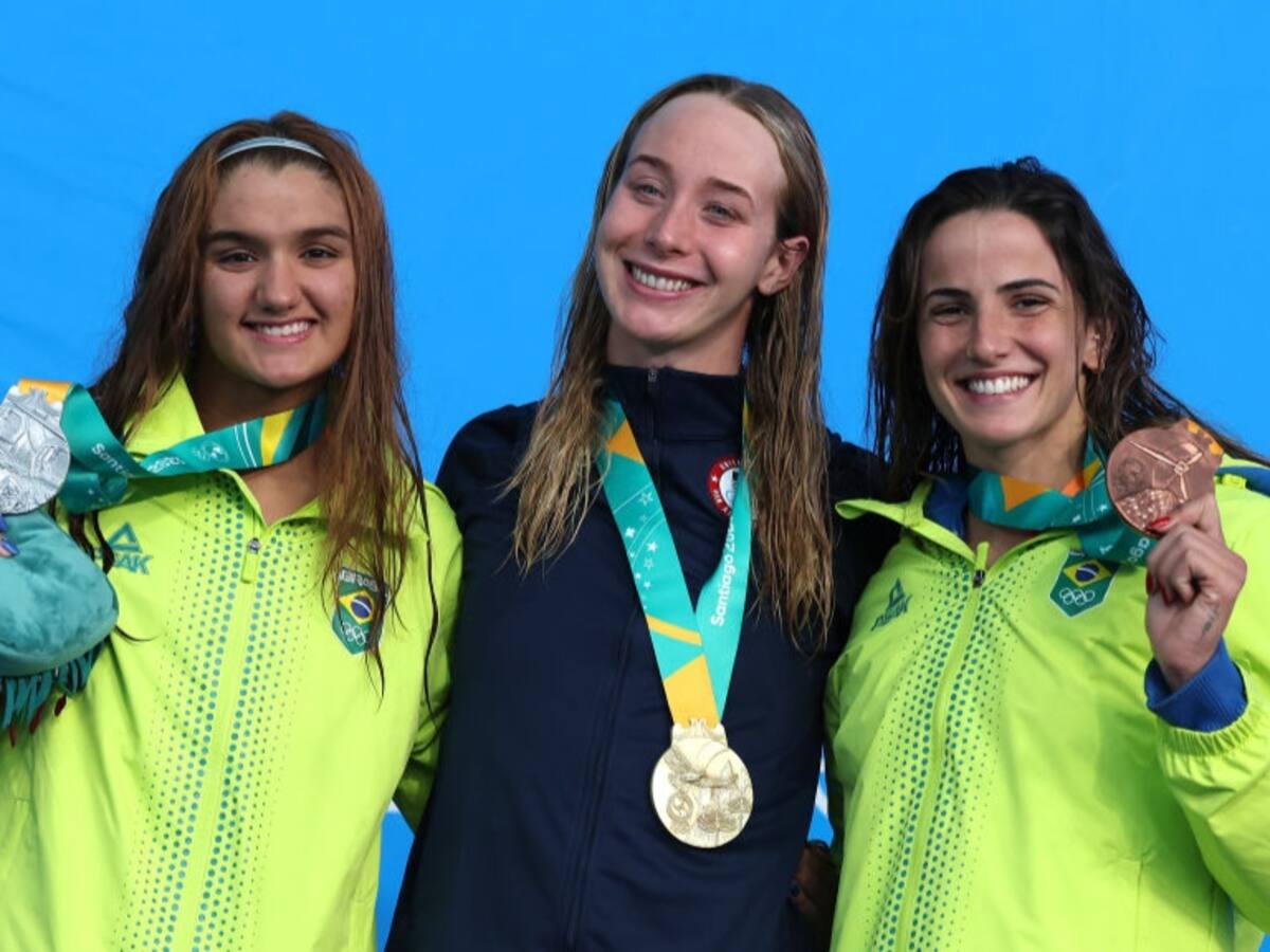 Santiago 2023: la nadadora estadounidense Paige Madden gana el oro en 400 metros libres y bate récord panamericano