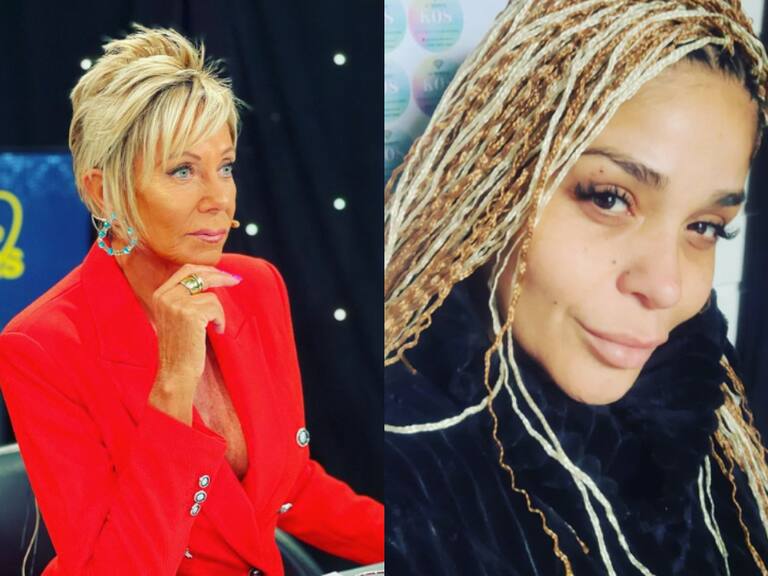 Raquel Argandoña y Kathy Orellana