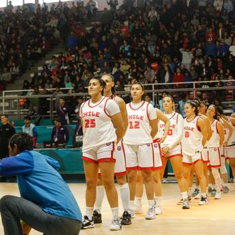 Chile es designado sede del Sudamericano adulto femenino de básquetbol