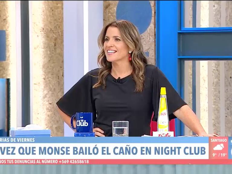 En ese tiempo leía las noticias: Monserrat Álvarez reveló imágenes de su primera vez bailando en un Night Club